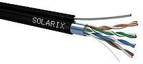 Actual product image Solarix Venk.inst.kabel CAT5E FTP PE samonos. (FTP, CAT5e, 305 m)