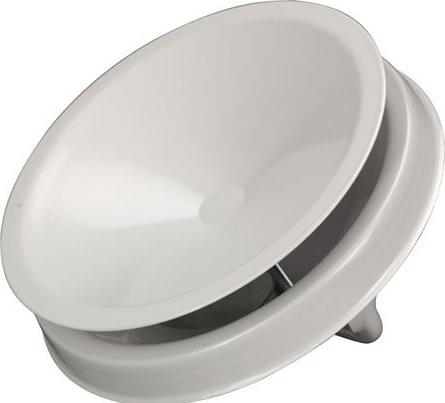 Produktbild Lindab Zuluftventil KIR 100 u/Rahmen RAL9003