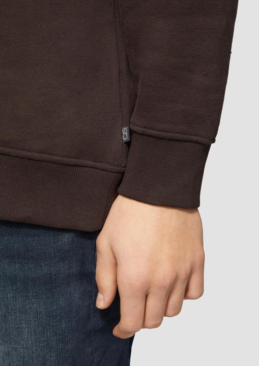 Produktbild s.Oliver Sweatshirt Sweatshirt mit Frontprint (L, M)