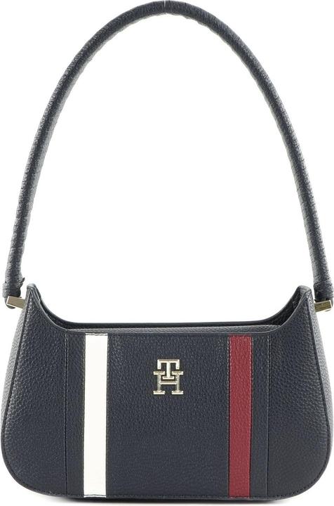 Actual product image Tommy Hilfiger TH Emblem Shoulder Bag Corp