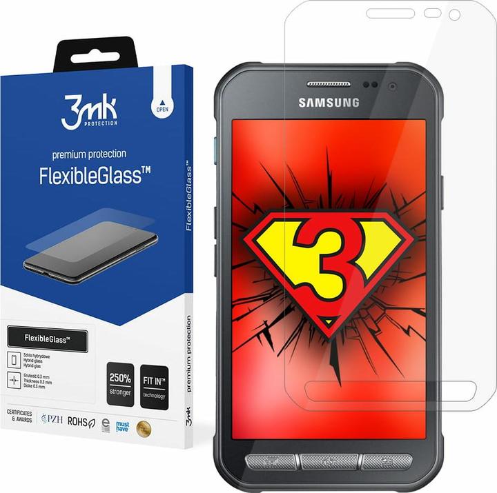 Produktbild 3MK „ Flexibles Glas“ für „Samsung Galaxy Xcover 3“ (F3MK FLEXGLASS SAM XCOVER3) (1 Stück, Samsung Galaxy S21)