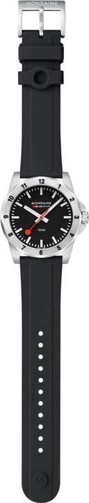 Immagine prodotto Mondaine MSN.42120.RB Numeri (Fatto in Svizzera, Orologio da polso analogico, 42 mm)