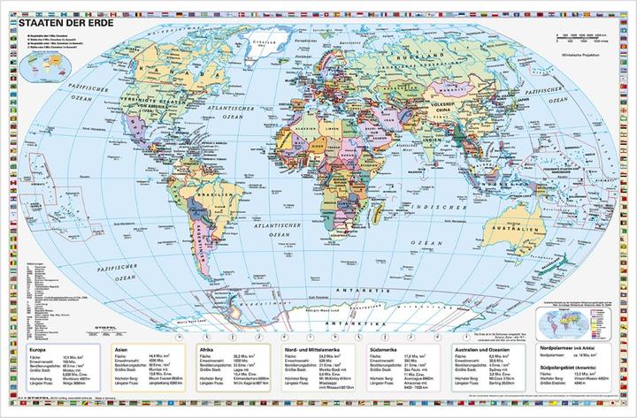 Actual product image Boots Wandktn.Klein. States of the world