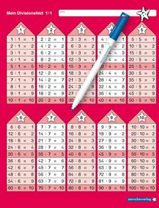 Produktbild Langhans:Mein Divisionsfeld mit Stift (Deutsch)
