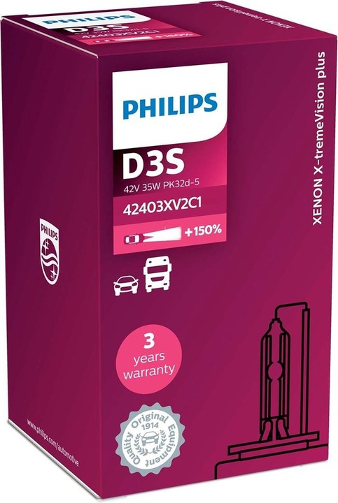 Produktbild Philips X-tremeVision gen2 (D3S)