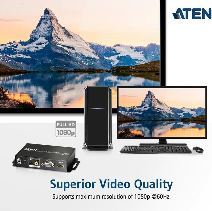 Actual product image Aten VC812 video converter