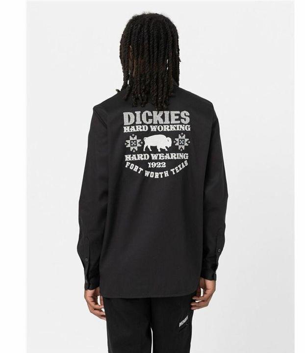 Immagine prodotto Dickies Herren Langarm-Hemd Wichita Schwarz (S)