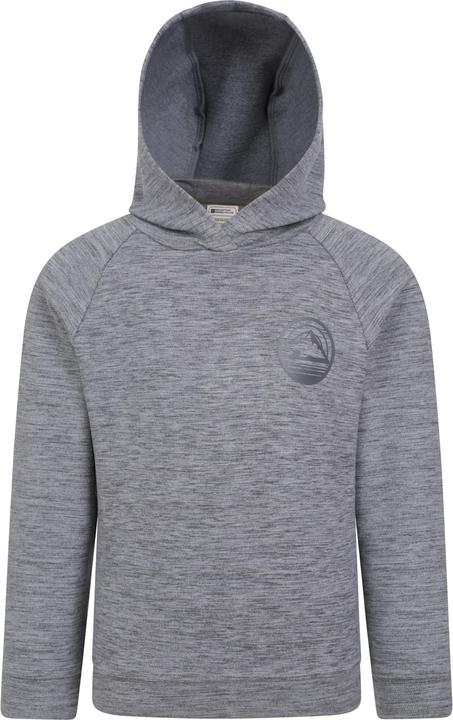 Immagine prodotto Mountain Warehouse Strath Felpa con Cappuccio Mélange Supermorbido Bambini (140)