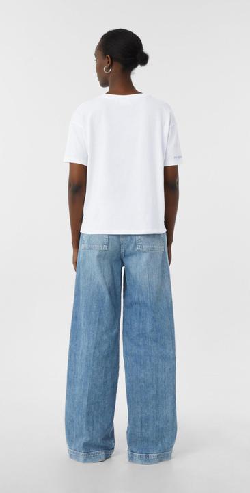 Actual product image Comma T-Shirt T-Shirt im Relaxed Fit mit Brusttasche (34)
