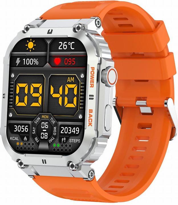 Produktbild Gravity SMARTWATCH MĘSKI GT6-4 - WYKONYWANIE POŁĄCZEŃ, MONITOR SNU (sg020d)