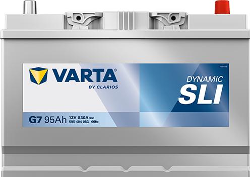 Actual product image Varta Blue Dynamic G7 (12 V, 95 Ah, 830 A)