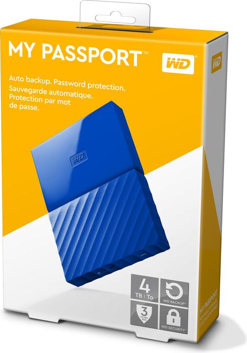 Actual product image WD My Passport (4 TB)