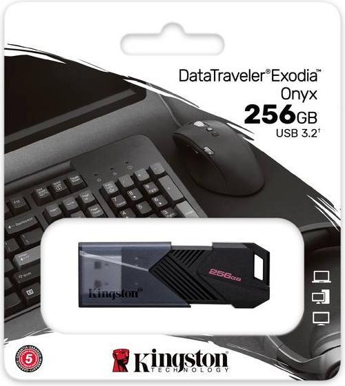 Actual product image Kingston DataTraveler Exodia Onyx (256 GB, USB-A)