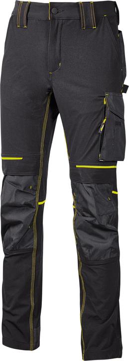 U-Power WORKWEAR Atom schwarz carbon 5XL (5XL)