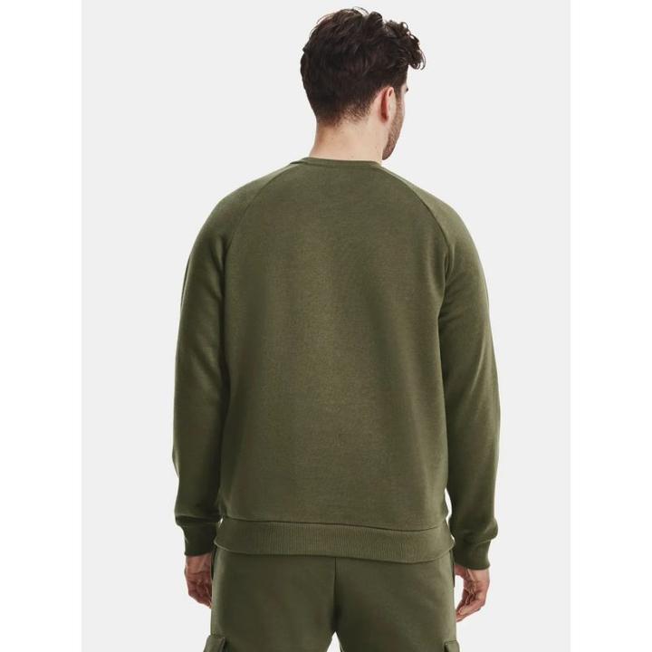 Produktbild Under Armour Herren Rival Fleece Crew Khaki 1379755 390 (M)