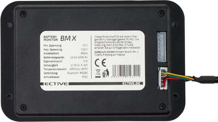 Produktbild Ective BM X Batteriemonitor mit 500A Shunt und Bluetooth App