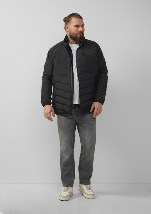 Produktbild S.Oliver Outdoor-Jacke Materialmix-Jacke mit sportiven Kontrastdetails (3XL)