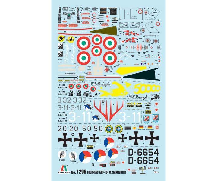 Image du produit Italeri F-104G Recce