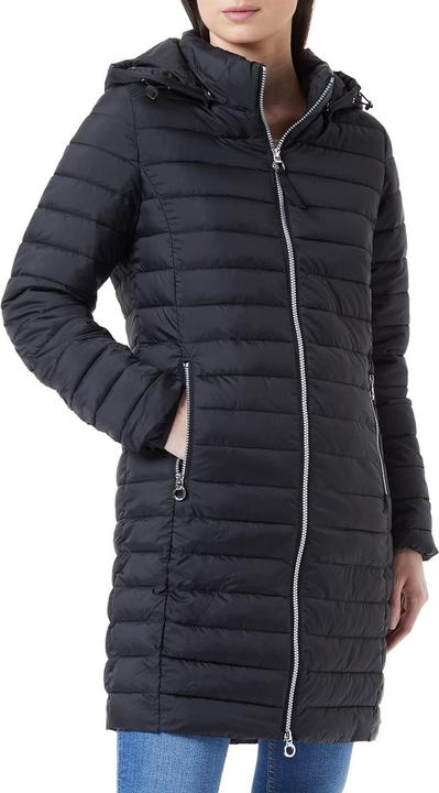 Immagine prodotto S.Oliver Outdoor-Mantel Lange Steppjacke mit abnehmbarer Kapuze