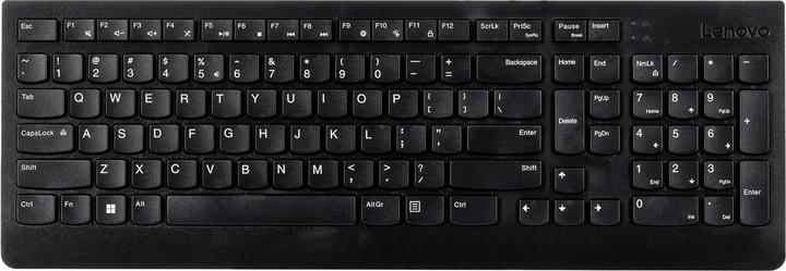 Actual product image Lenovo Essential with cord - US Euro Black (US, Cable)