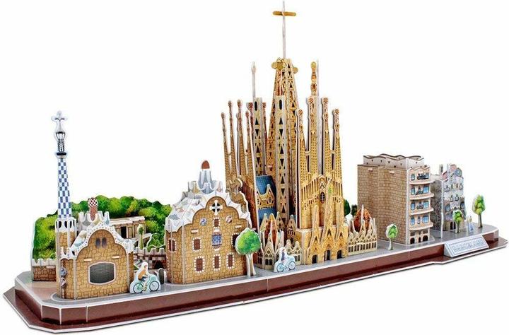 Produktbild Cubicfun CUBIC FUN Barcelona (186 Teile)