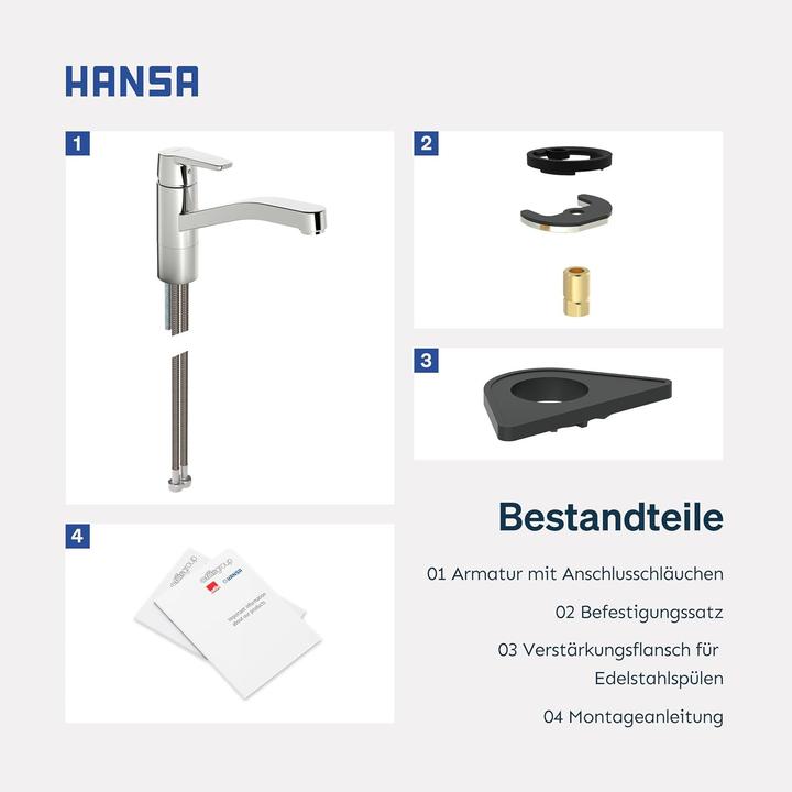 Productafbeelding Hansa kantoorwereld SPT-EH zuilmengkraan HANSAPOLO DN 15 vc (51482293)