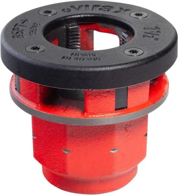 Virax Schneidkluppen Kopf mit Kmmen 1 1/4"