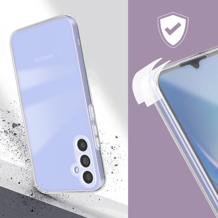 Actual product image Avizar Front and back protective cover, Full Cover Series (Samsung Galaxy A34 5G)