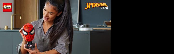 Actual product image LEGO Spider-Man's mask (76285, LEGO Marvel)
