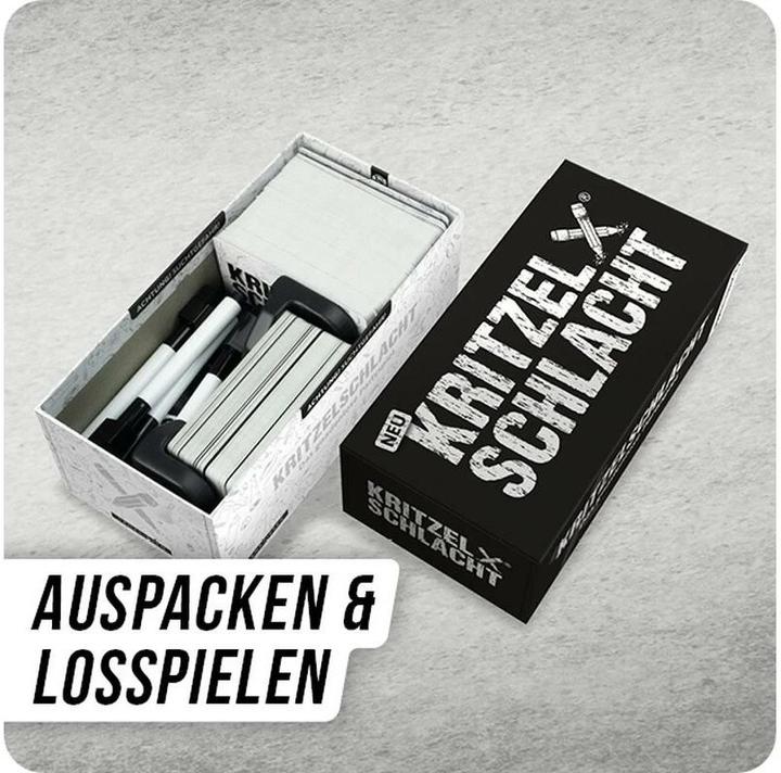 Produktbild Denkriesen Partyfieber - Kritzelschlacht (d) (Deutsch, 3 - 8 Spieler)