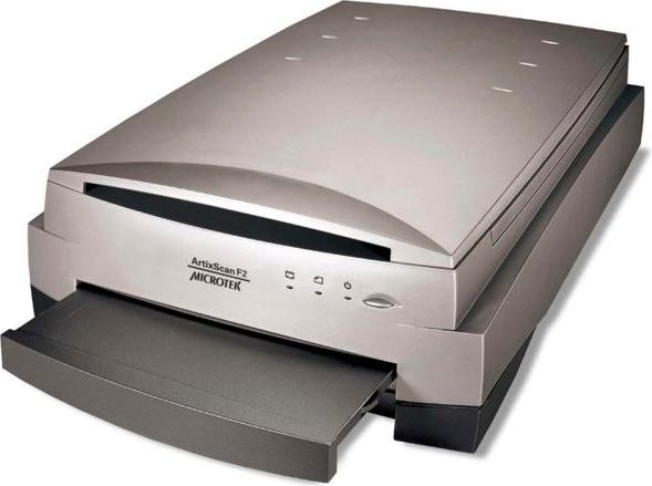 Microtek Scanner ArtixScan F2 Studio Silver Flatbed Scanner (USB)