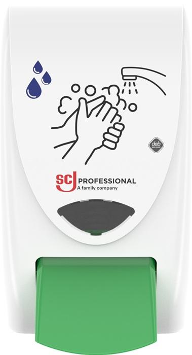 Deb Stoko Skin cleansing foam dispenser H285xW135xD135ca.mm 2l white/green SC JOHNSON