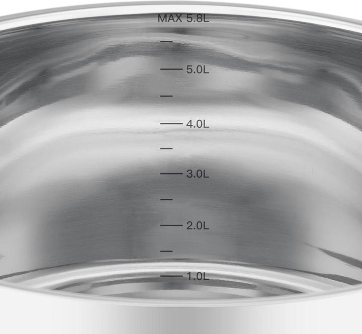 Productafbeelding Resto BRAADPAN D24CM 5,8L/92205 (24 cm, Steelpan, Roestvrij staal)