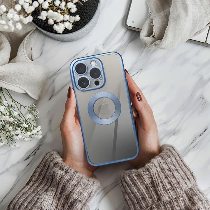 Produktbild OEM Back panel cover Case GLAM for IPHONE 17 Pro Max blue (Apple iPhone 17 Pro Max)