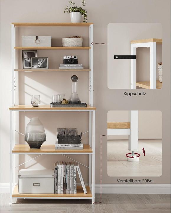 Immagine prodotto Vasagle Buffet (80 x 40 x 167 cm)