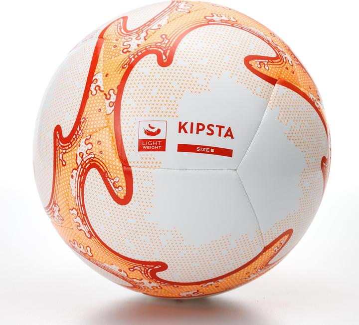 Produktbild Kipsta Beachsoccer Hybridball Light Grösse 5 - weiss/orange (5)