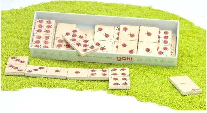 Produktbild Goki Dominospiel Marienkäfer (Deutsch)