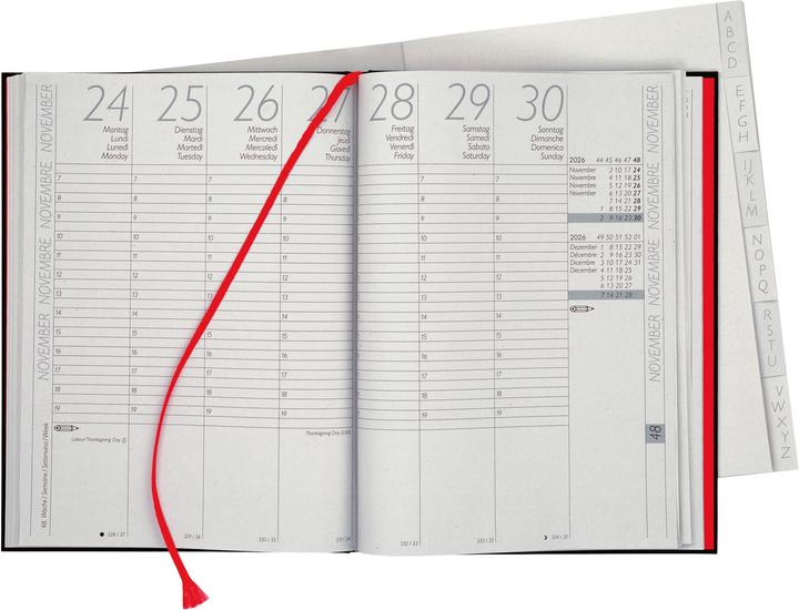 Image du produit Biella Agenda commercial LONGATTI (18 x 24.5 cm)