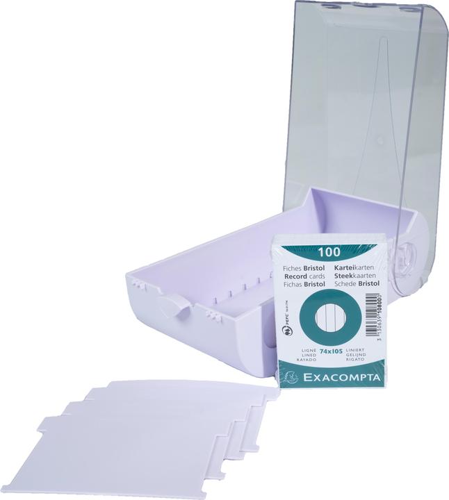 Actual product image Exacompta Index cards (A8)
