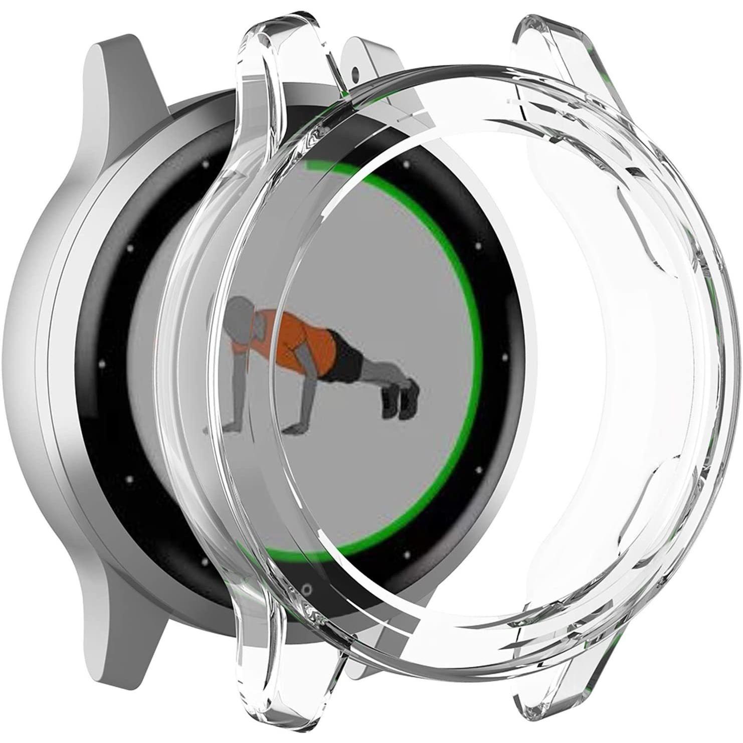 Thumbnail - Strap-it Schutzhülle (TPU, vivoactive 4S), Uhrenarmband, Transparent