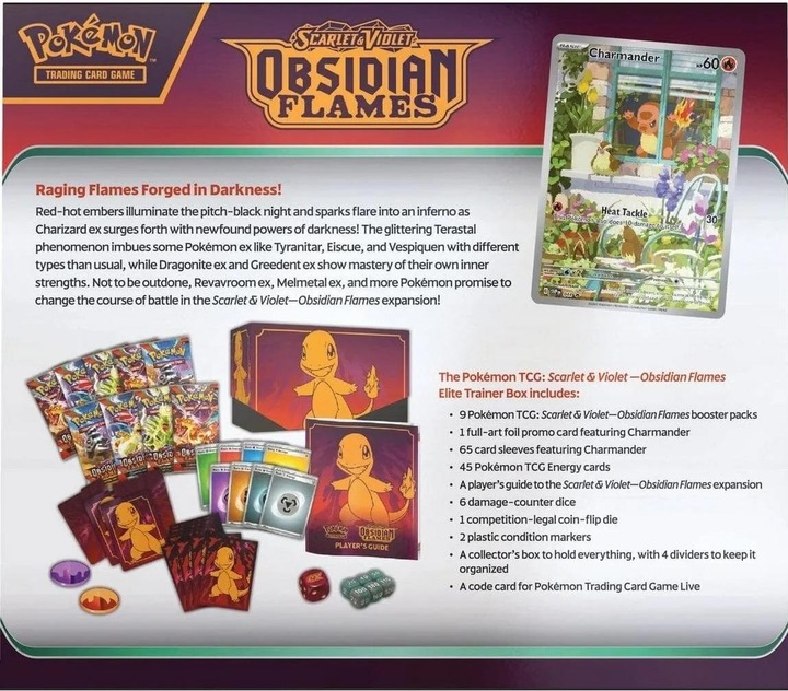 Produktbild Pokémon SV03 - Elite Trainer Box (Englisch, Elite / Top Trainer Box)