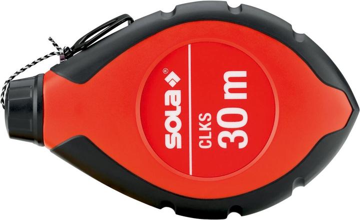 MGA SOLA Schlagschnur CLKS - 30m Markierschnur - schneller Schnureinzug durch 6:1 Getriebe - grosses und