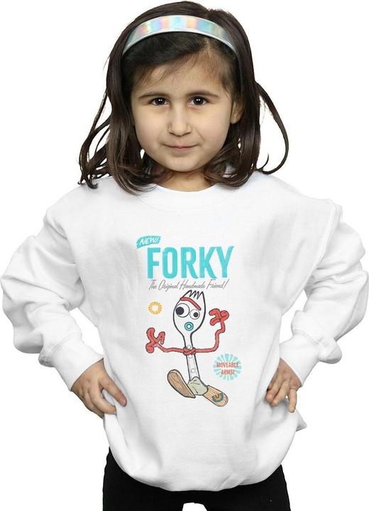 Produktbild Disney Toy Story 4 Forky Handmade Friend Sweatshirt Mädchen (152, 158)