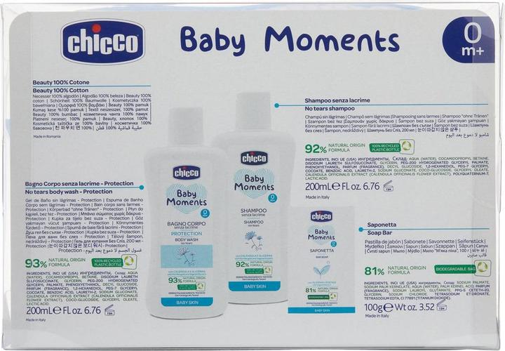 Actual product image Chicco Beauty bag with zipper - 0m+ - BLUE