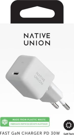 Image du produit Native Union Fast GaN Charger PD 30W (30 W, 1 portion)