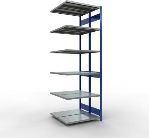 Actual product image Schulte Lagertechnik Double add-on shelf MULTIplus250