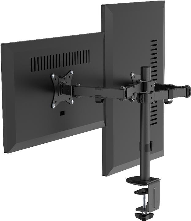 Actual product image Gembird Biurkowe ramię dla 2 monitorów -regulowane 17-32inch do 9kg (Table, 32", 9 kg)