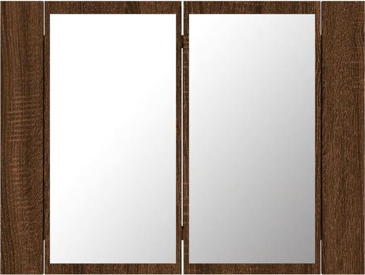 Produktbild vidaXL LED-Spiegelschrank (60 x 12 x 45 cm)