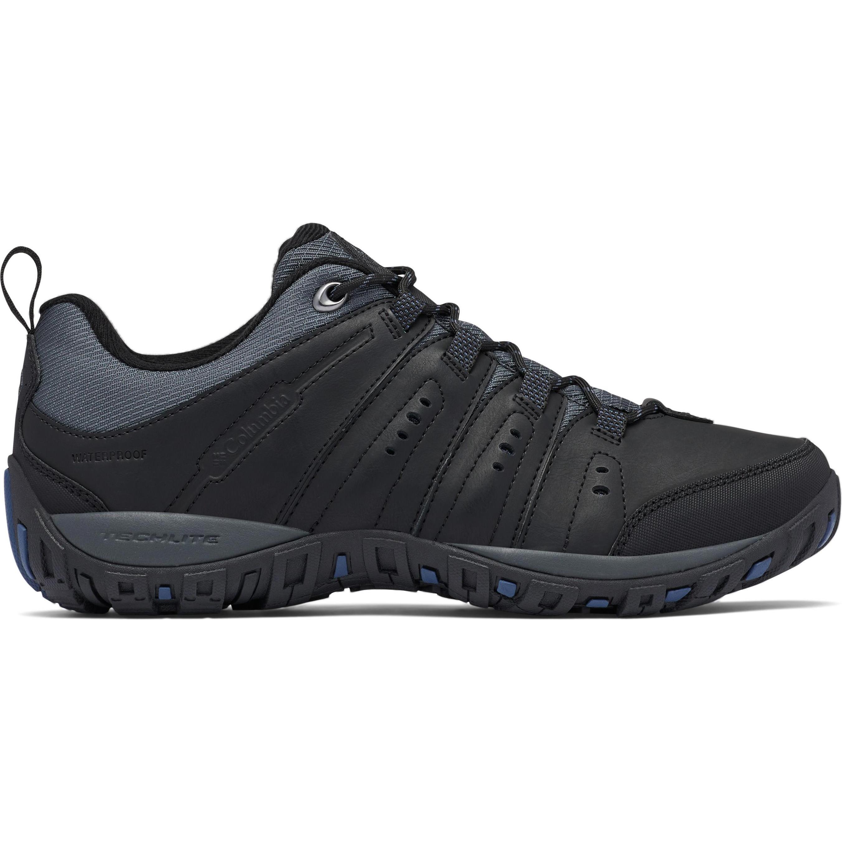 Columbia, Herren, Wanderschuhe, WOODBURN II Wasserdichte Schuhe für Herren (41), Grau