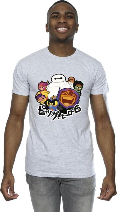 Produktbild Disney Big Hero 6 Baymax Group Manga TShirt (M)